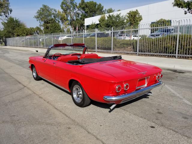 0000020967W226307 - 1962 CHEVROLET CORVAIR RED photo 4