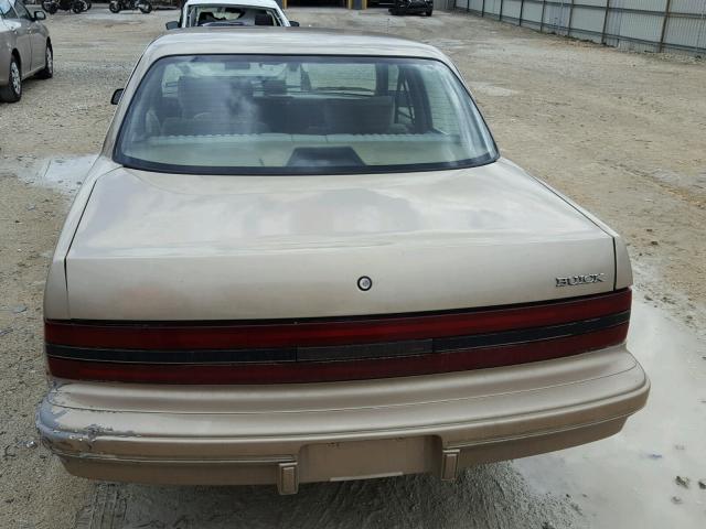 1G4AH55M6R6501003 - 1994 BUICK CENTURY CU TAN photo 10