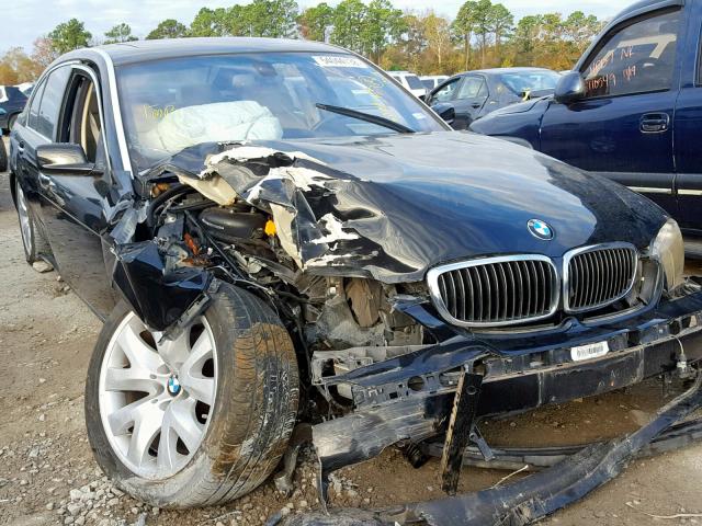 WBAHN83557DT66353 - 2007 BMW 750 BLACK photo 1