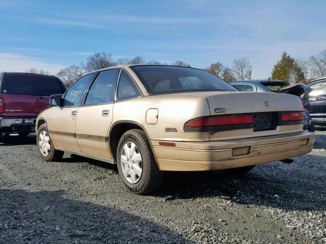 2G4WB54L7N1477683 - 1992 BUICK REGAL CUST GOLD photo 3