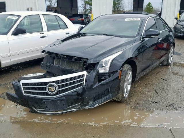 1G6AB5RX2E0104186 - 2014 CADILLAC ATS LUXURY BLACK photo 2