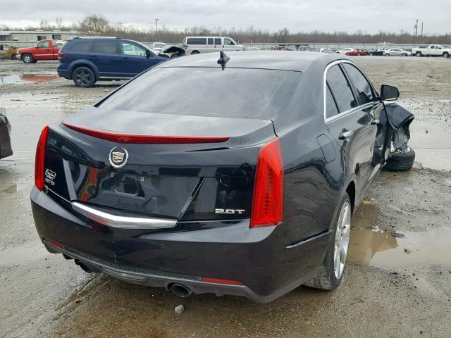 1G6AB5RX2E0104186 - 2014 CADILLAC ATS LUXURY BLACK photo 4