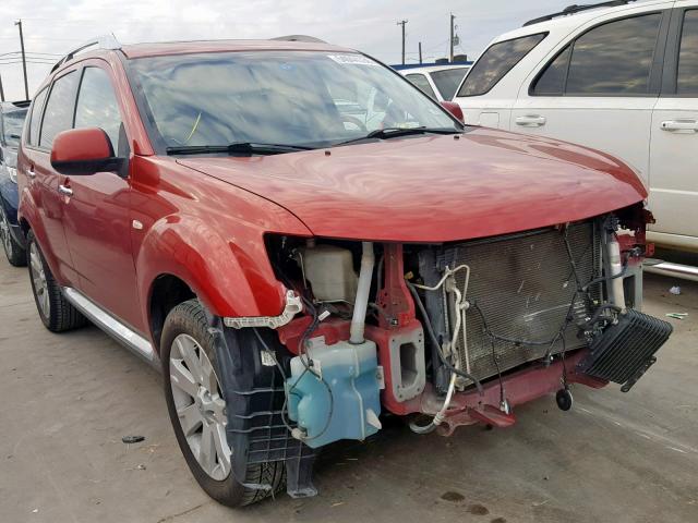 JA4LS31W59Z015818 - 2009 MITSUBISHI OUTLANDER BURGUNDY photo 1