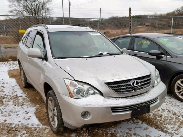 JTJHW31U672009088 - 2007 LEXUS RX 400H SILVER photo 1