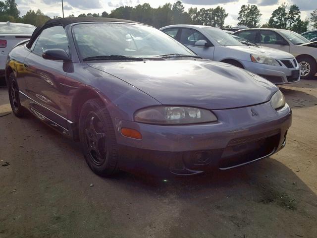 4A3AX35G2WE072480 - 1998 MITSUBISHI ECLIPSE SP GRAY photo 1