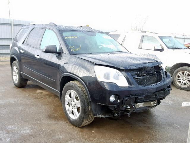 1GKKVPED1CJ333566 - 2012 GMC ACADIA SLE BLACK photo 1