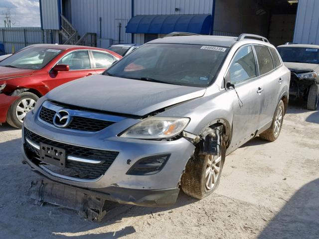 JM3TB2MA0A0225856 - 2010 MAZDA CX-9 SILVER photo 2