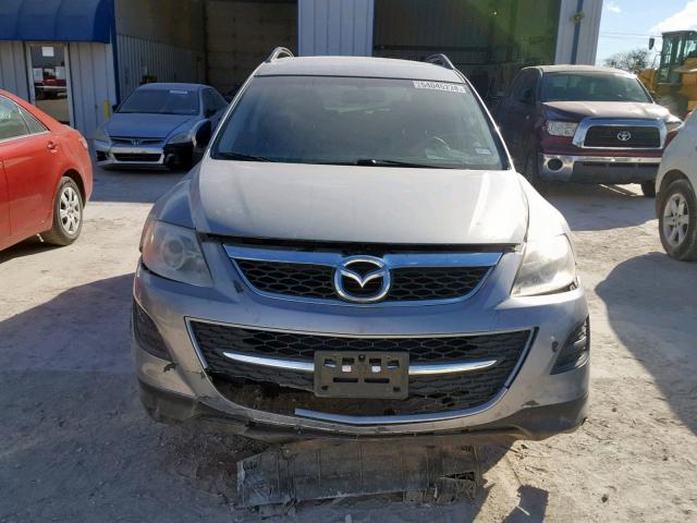 JM3TB2MA0A0225856 - 2010 MAZDA CX-9 SILVER photo 9