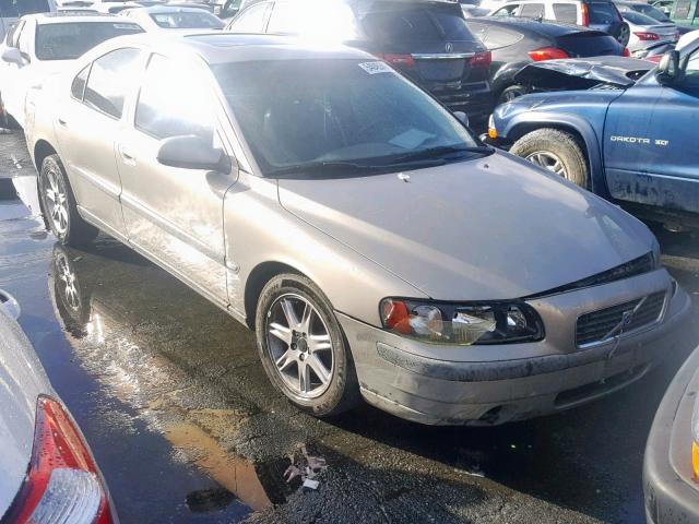 YV1RS61R122178275 - 2002 VOLVO S60 GRAY photo 1