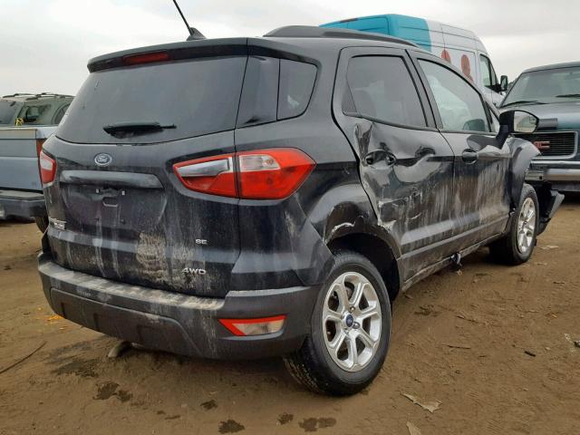 MAJ6P1UL0JC199931 - 2018 FORD ECOSPORT S BLACK photo 4