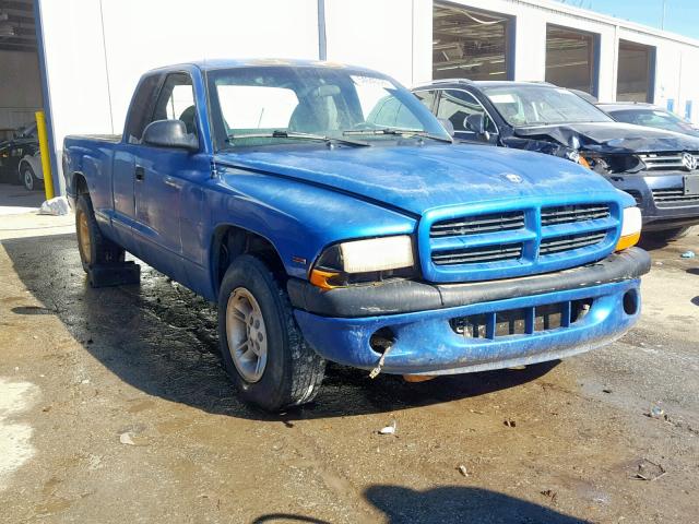 1B7FL22P9XS245482 - 1999 DODGE DAKOTA BLUE photo 1