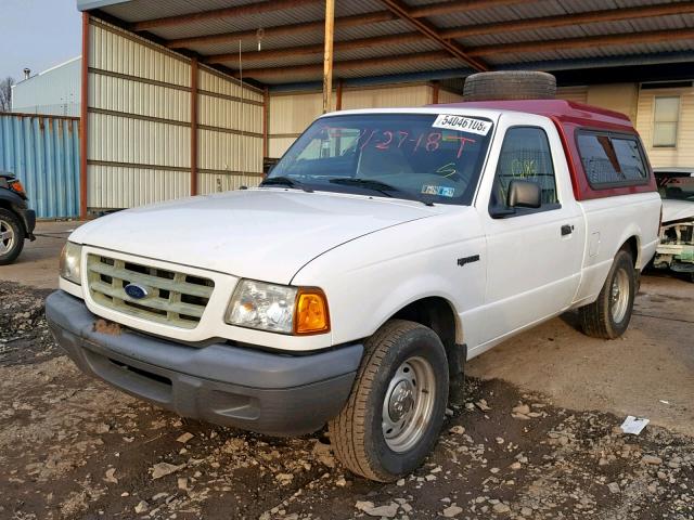 1FTYR10D82TA24792 - 2002 FORD RANGER WHITE photo 2