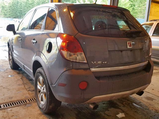 3GSDL43N89S587100 - 2009 SATURN VUE XE GRAY photo 3