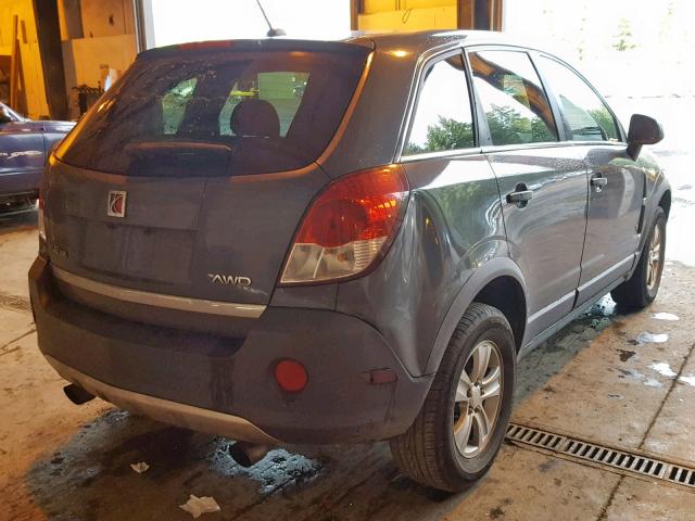 3GSDL43N89S587100 - 2009 SATURN VUE XE GRAY photo 4