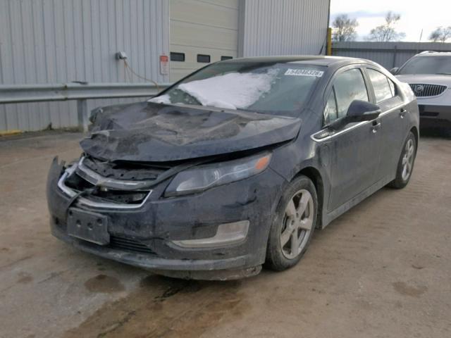 1G1RD6E41CU118560 - 2012 CHEVROLET VOLT BLACK photo 2