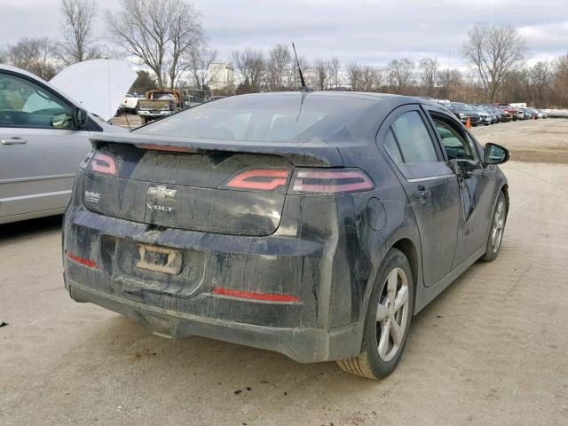 1G1RD6E41CU118560 - 2012 CHEVROLET VOLT BLACK photo 4