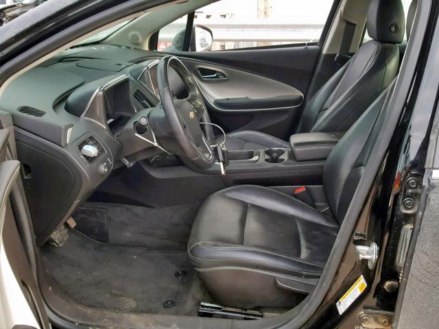 1G1RD6E41CU118560 - 2012 CHEVROLET VOLT BLACK photo 5