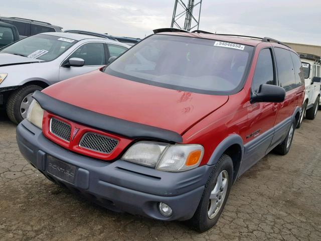 1GMDX03E3WD212649 - 1998 PONTIAC TRANS SPOR RED photo 2