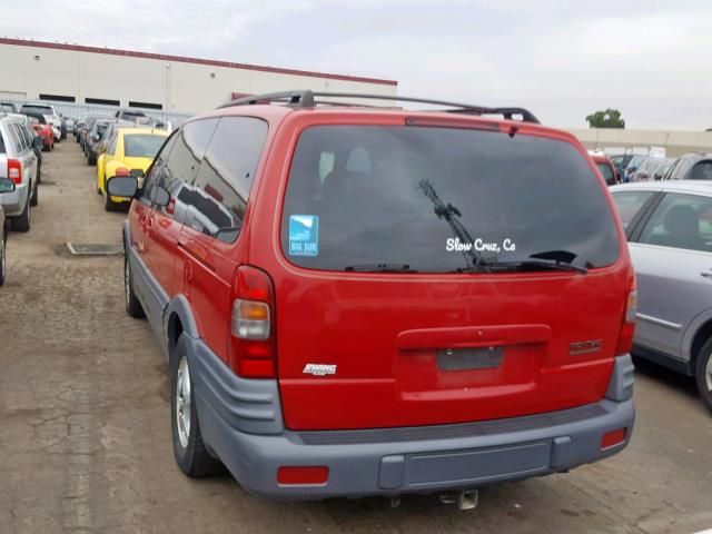 1GMDX03E3WD212649 - 1998 PONTIAC TRANS SPOR RED photo 3