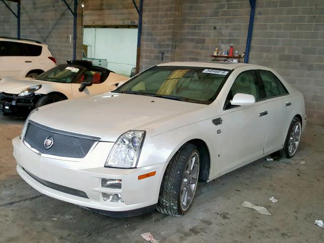 1G6DW677170164490 - 2007 CADILLAC STS WHITE photo 2