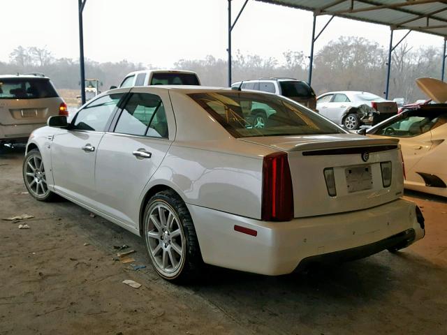 1G6DW677170164490 - 2007 CADILLAC STS WHITE photo 3