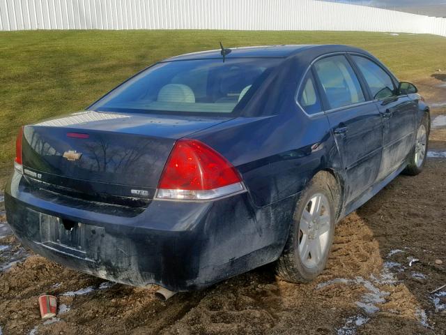 2G1WB5E36E1164068 - 2014 CHEVROLET IMPALA LIM GRAY photo 4