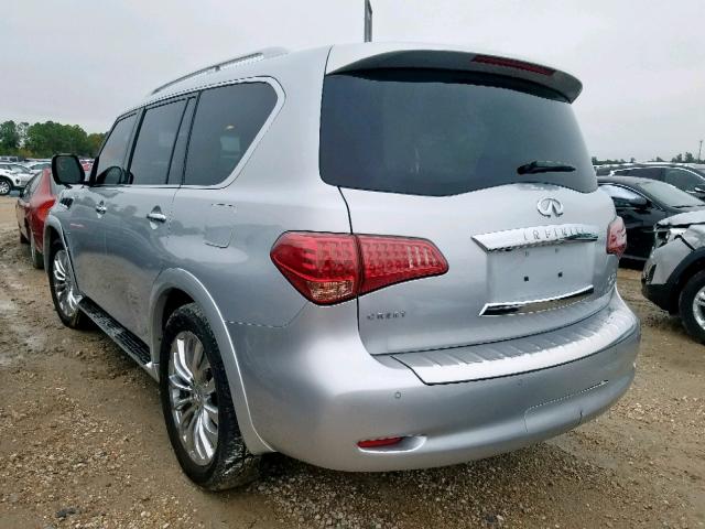 JN8AZ2NC4H9432224 - 2017 INFINITI QX80 BASE WHITE photo 3