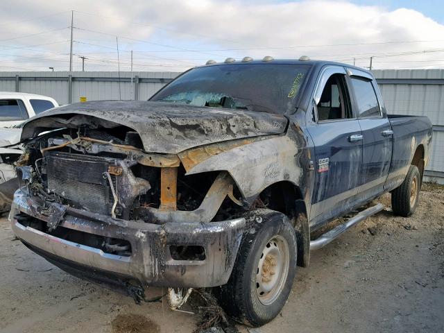 3C6UD5JL2CG167401 - 2012 DODGE RAM 2500 S BLUE photo 2