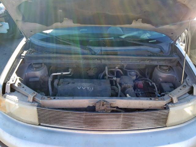 JTLKT334450196696 - 2005 TOYOTA SCION XB GRAY photo 7