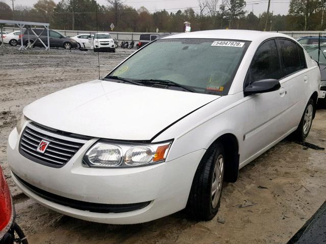 1G8AJ55F77Z210011 - 2007 SATURN ION LEVEL WHITE photo 2