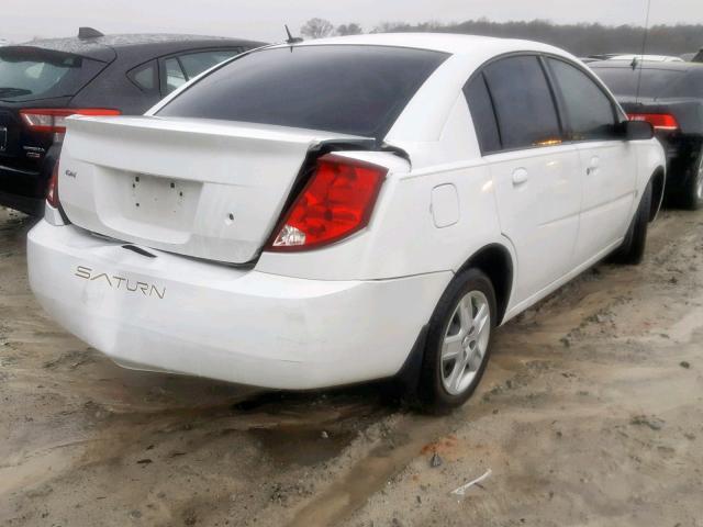 1G8AJ55F77Z210011 - 2007 SATURN ION LEVEL WHITE photo 4