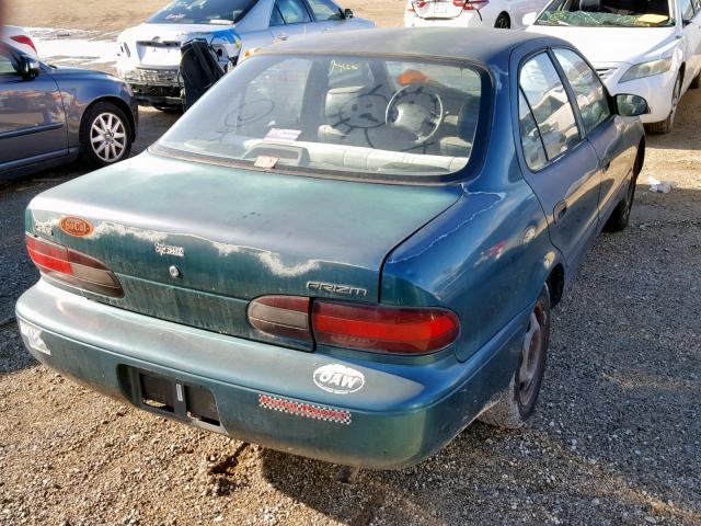 1Y1SK5260TZ023551 - 1996 GEO PRIZM BASE GREEN photo 4