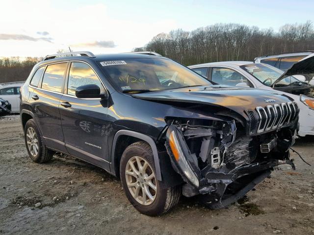 1C4PJMCS2FW788415 - 2015 JEEP CHEROKEE L BLACK photo 1