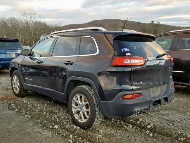 1C4PJMCS2FW788415 - 2015 JEEP CHEROKEE L BLACK photo 3