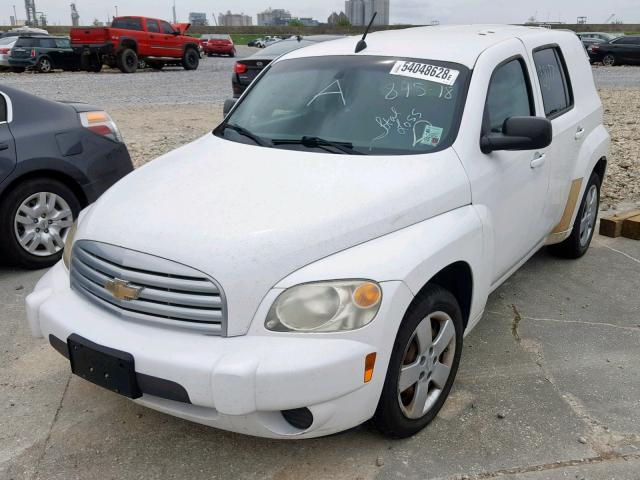 3GNBAADB0AS580021 - 2010 CHEVROLET HHR LS Beyaz fotoğraf 2