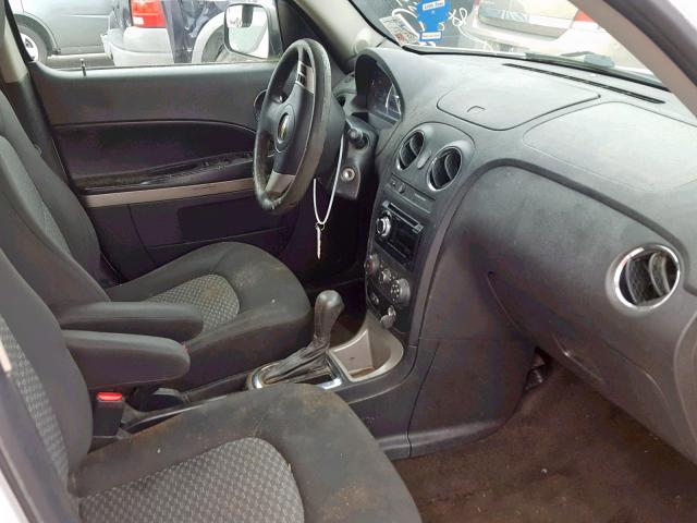 3GNBAADB0AS580021 - 2010 CHEVROLET HHR LS Beyaz fotoğraf 5