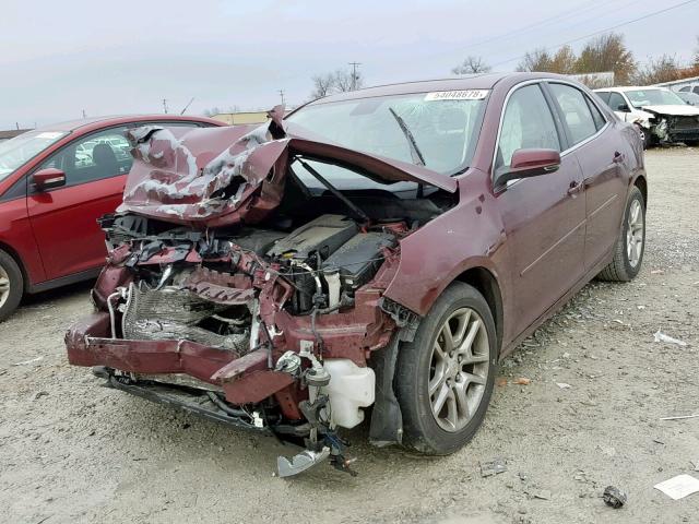 1G11C5SL0FF165058 - 2015 CHEVROLET MALIBU 1LT 栗色 照片 2