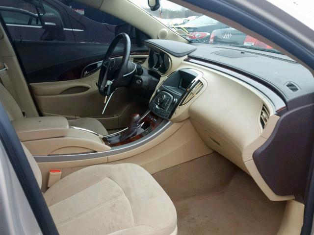 1G4GA5EC6BF184089 - 2011 BUICK LACROSSE C TAN photo 5