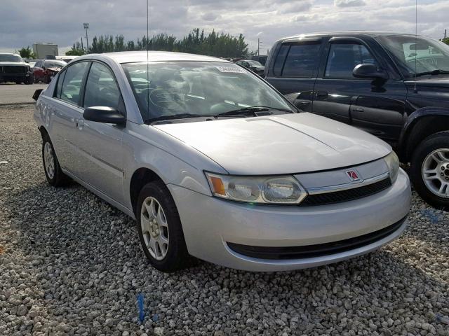 1G8AJ52F03Z112386 - 2003 SATURN ION LEVEL SILVER photo 1