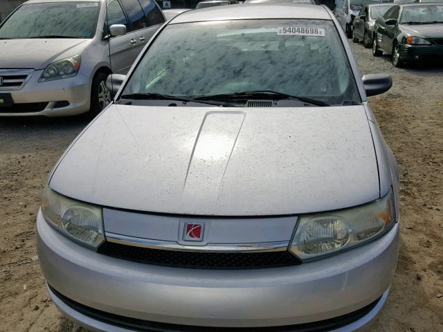 1G8AJ52F03Z112386 - 2003 SATURN ION LEVEL SILVER photo 10