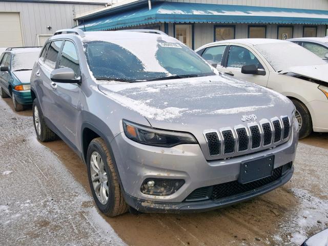 1C4PJLCB0KD248271 - 2019 JEEP CHEROKEE L SILVER photo 1