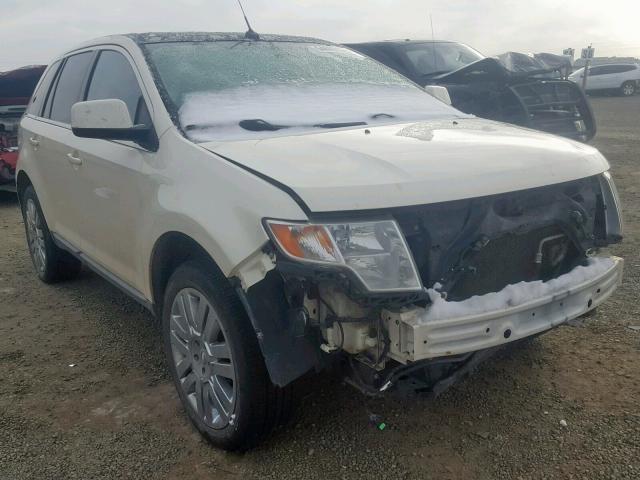 2FMDK49C68BA17147 - 2008 FORD EDGE LIMIT WHITE photo 1