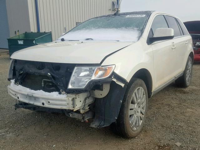 2FMDK49C68BA17147 - 2008 FORD EDGE LIMIT WHITE photo 2