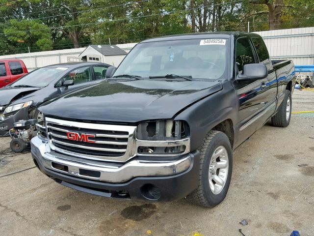 1GTEC19V23Z209516 - 2003 GMC NEW SIERRA BLACK photo 2