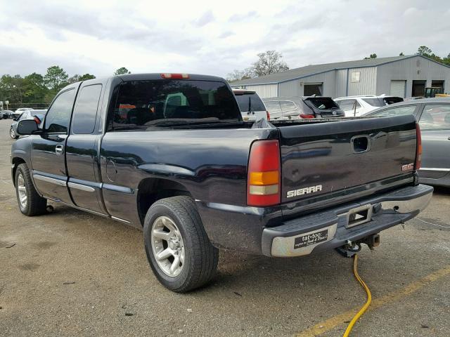 1GTEC19V23Z209516 - 2003 GMC NEW SIERRA BLACK photo 3