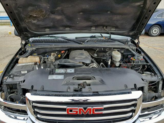 1GTEC19V23Z209516 - 2003 GMC NEW SIERRA BLACK photo 7