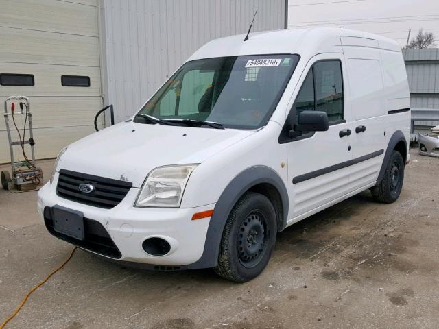 NM0LS7DN3DT133035 - 2013 FORD TRANSIT CO WHITE photo 2