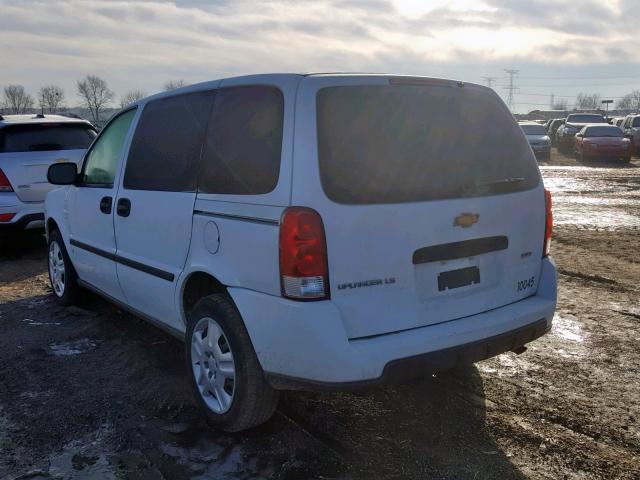 1GNDU23197D160622 - 2007 CHEVROLET UPLANDER L 白色 照片 3