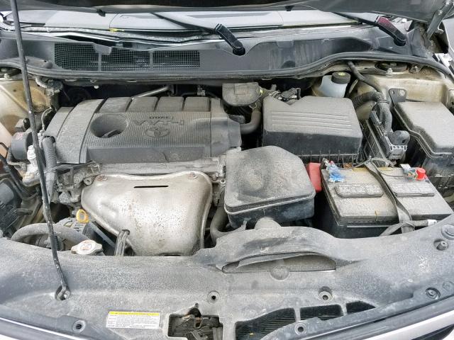 4T3BA3BB0GU077950 - 2016 TOYOTA VENZA XLE GRAY photo 7