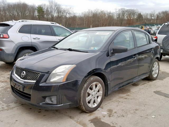 3N1AB6AP6AL668552 - 2010 NISSAN SENTRA 2.0 BLACK photo 2